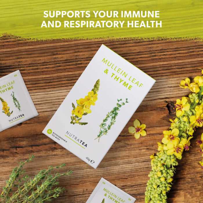 Nutra Mullein Leaf & Thyme Tea 20 Bags