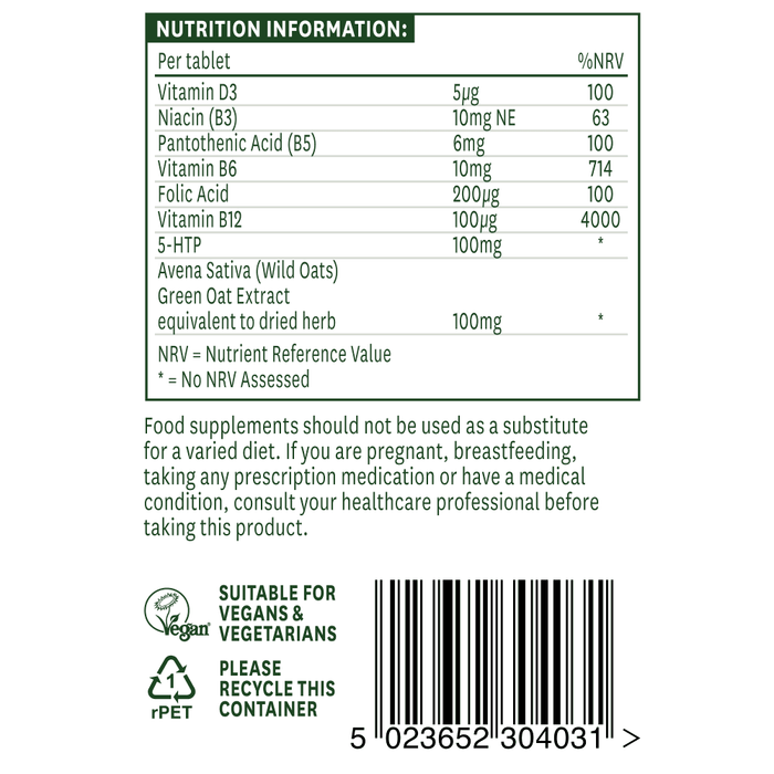 Natures Aid Griffonia Complex 30 Capsules