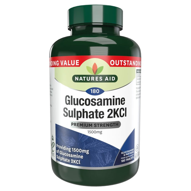 Natures Aid Glucosamine Sulphate 1500mg 90 Tablets