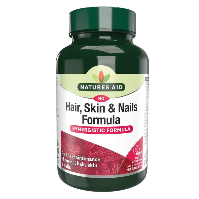 Natures Aid Hair Skin & Nails Formula 90 Tablets