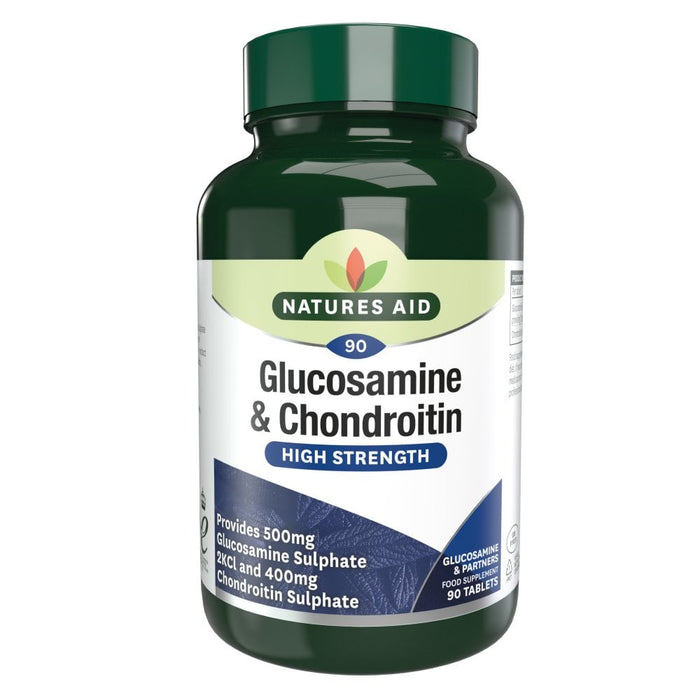 Natures Aid Glucosamine & Chondroitin High Strength 135 Tablets