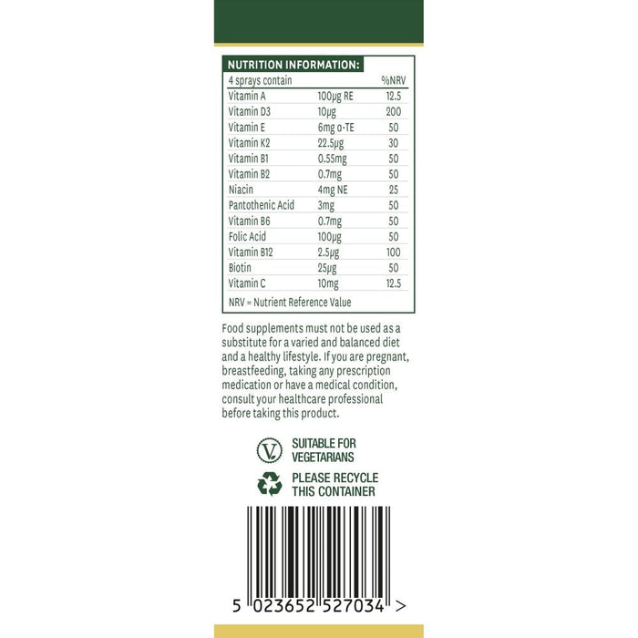 Natures Aid Multivitamin Daily Oral Spray 30ml