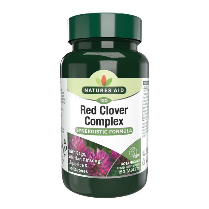 Natures Aid Red Clover Complex with Sage 120 Tablets