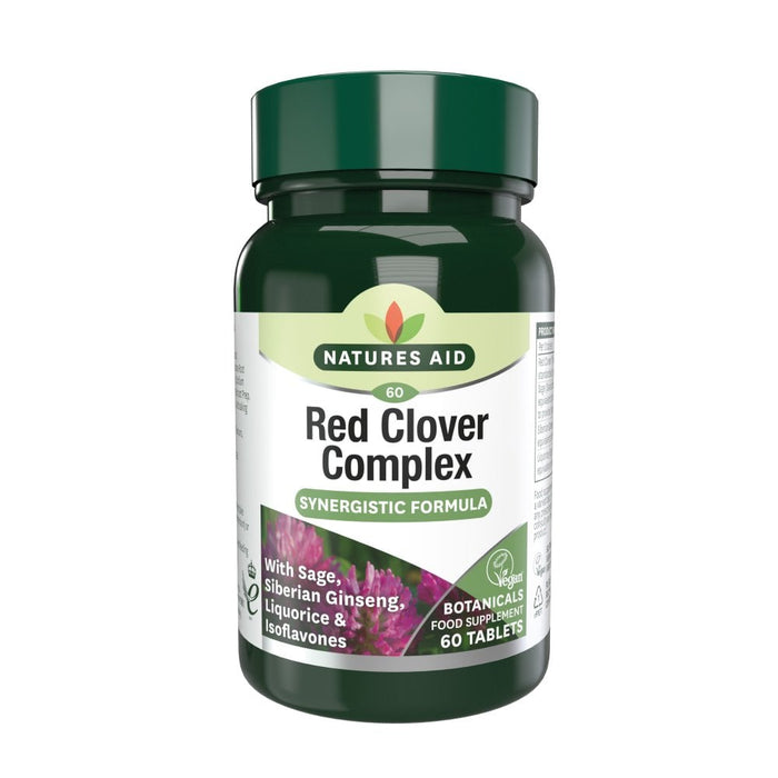 Natures Aid Red Clover Complex with Sage 60 Tablets