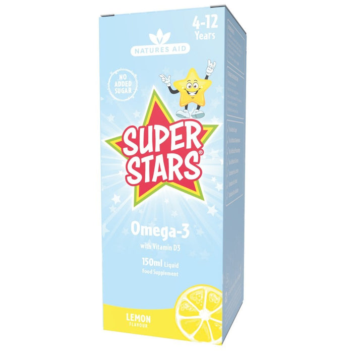 Natures Aid Super Stars Omega 3 150ml