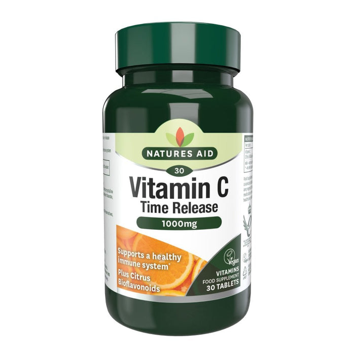 Natures Aid Vitamin C 1000mg Time Release 30 Tablets
