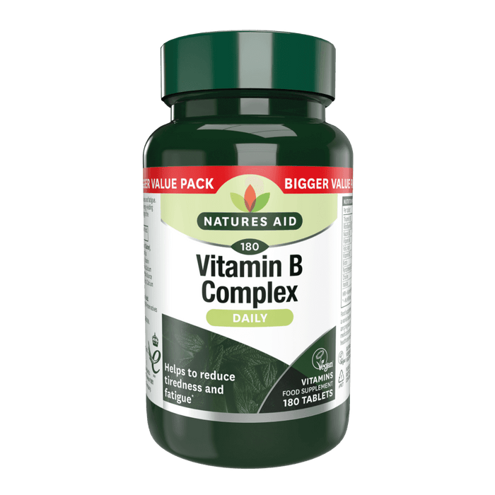 Natures Aid Vitamin B Complex 180 Tablets