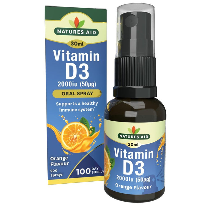 Natures Aid Vitamin D3 Spray 30ml