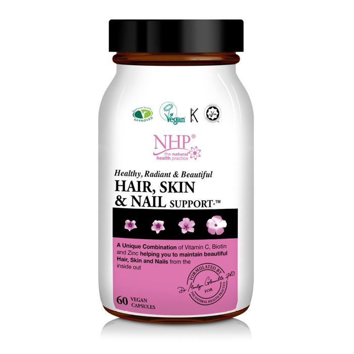 Natural Health Practice Hair Skin & Nail Support 60 Capsules