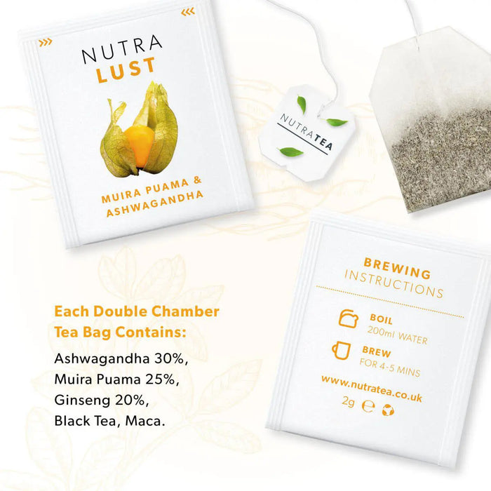 Nutratea Nutra Lust Tea 20 Bags