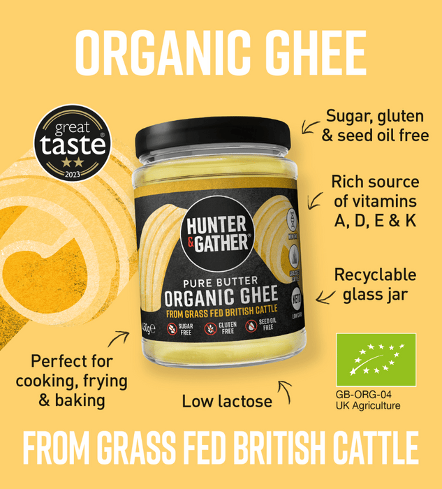 Hunter and Gather Organic Ghee 450g