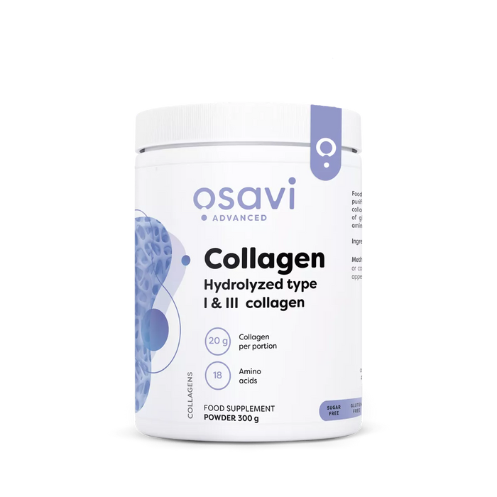 Osavi Collagen, Hydrolyzed type I & III collagen 300g