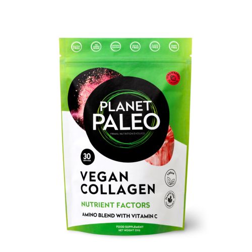 Planet Paleo Vegan Collagen Strawberry 231g