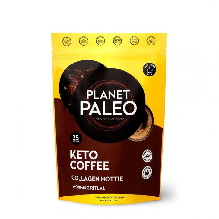 Planet Paleo Keto Coffee Collagen Hottie 213g