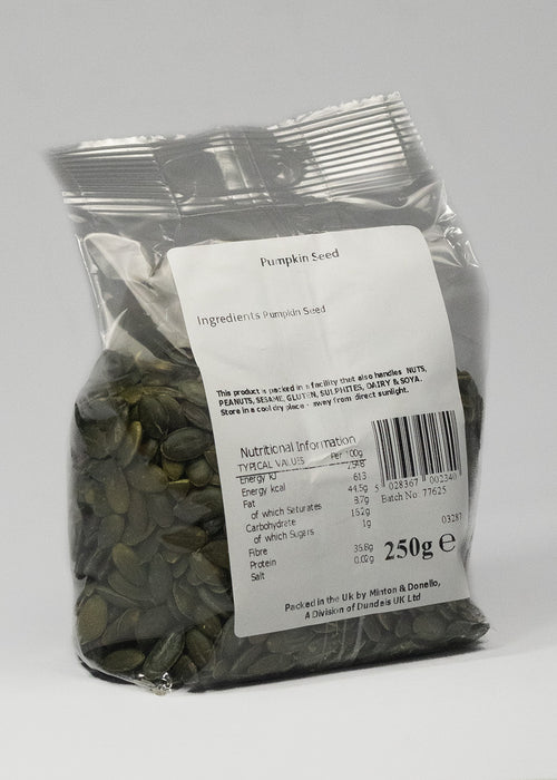 Seaford Wholefoods Pumpkin Seeds 250g