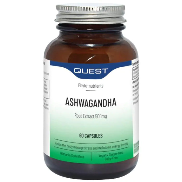 Quest Ashwagandha Extract 500mg 60 Capsules