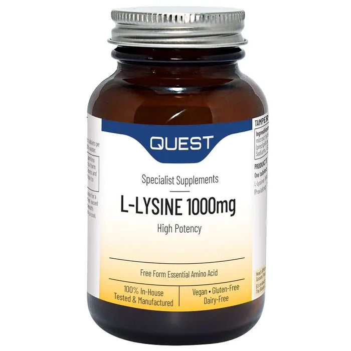 Quest L-Lysine 1000mg 90 Tablets