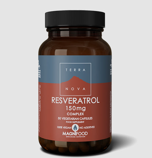 Terranova Resveratrol 150Mg Complex 50 Capsules