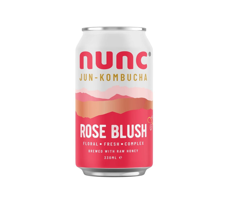 Nunc Rose Blush Alcoholic Kombucha 330ml