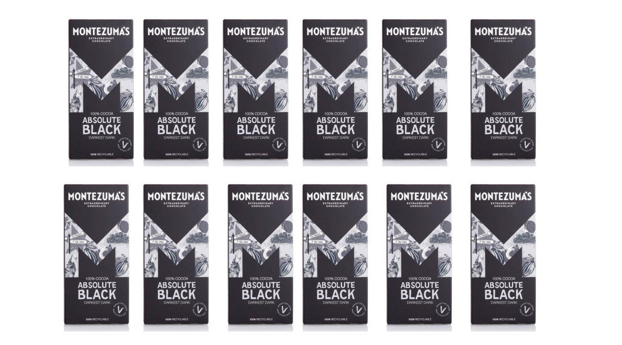 Montezuma's Absolute Black 90g x 12