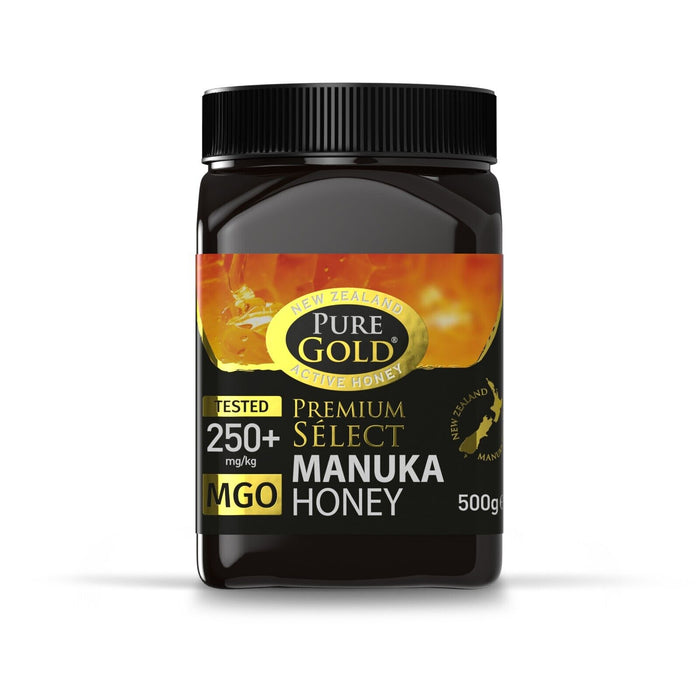 Pure Gold Manuka Honey 250+ MGO 500g