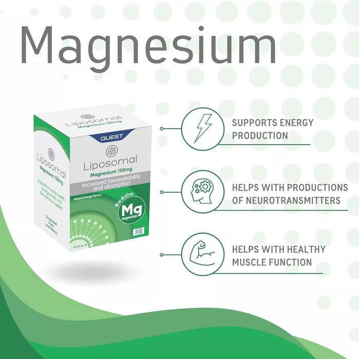 Quest Liposomal Magnesium 30 Sachets