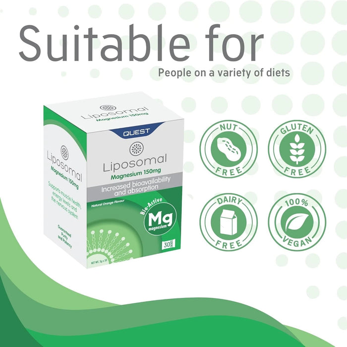 Quest Liposomal Magnesium 30 Sachets