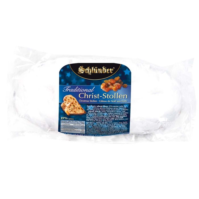 Schlunder Traditional Christmas Stollen Cake 500g