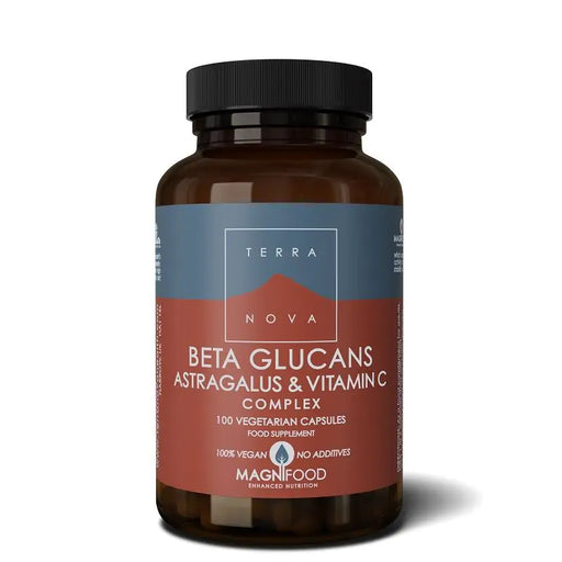 Terranova Beta Glucans, Astragalus & Vitamin C 100 Capsules