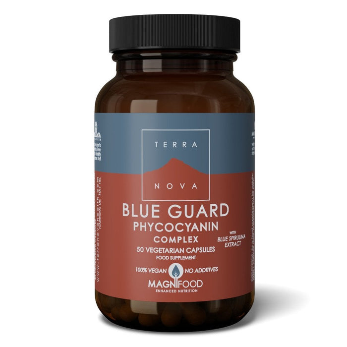 Terranova Blue Guard Phycocyanin Complex 50 Capsules