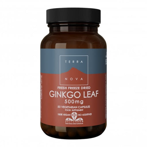 Terranova Ginkgo Leaf 500Mg 50 Capsules