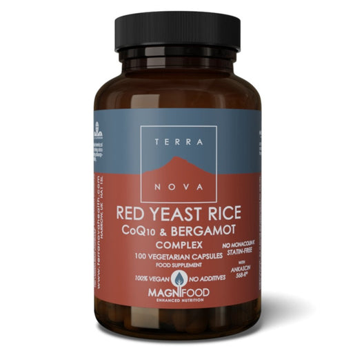 Terranova Red Yeast Rice, Co-Q-10 & Bergamot Complex 100 Capsules