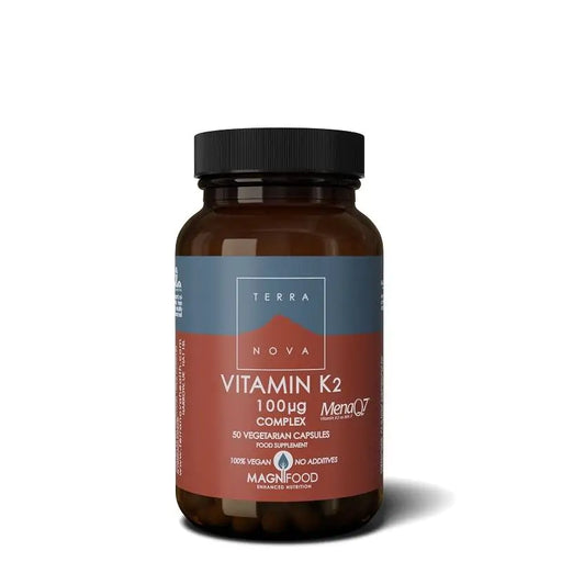 Terranova Vitamin K2 100Ug Complex 50 Capsules