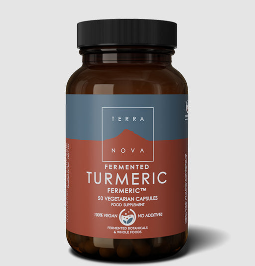 Terranova Fermented Turmeric (Fermeric™) 50 Capsules