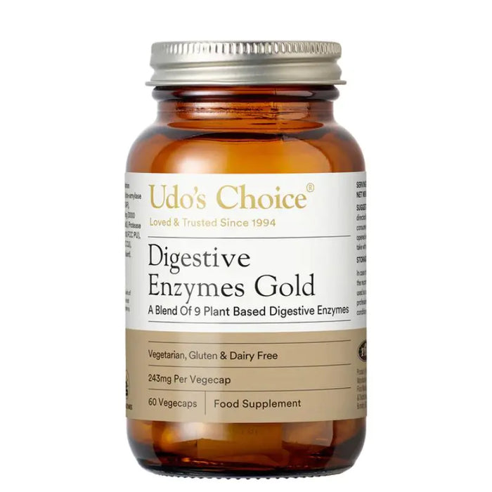 Udo's Choice Digestive Enzyme Gold 60 Capsules