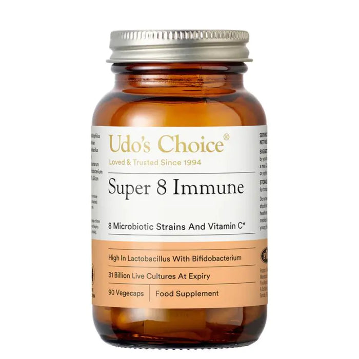 Udo's Choice Super 8 Immune Microbiotics 90 Capsules