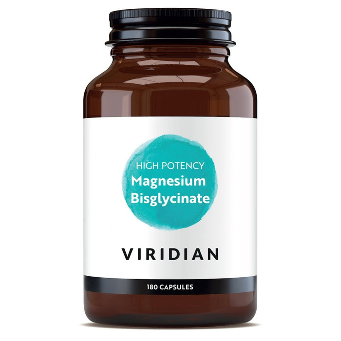 Viridian Magnesium Bisglycinate High Potency 180 Capsules