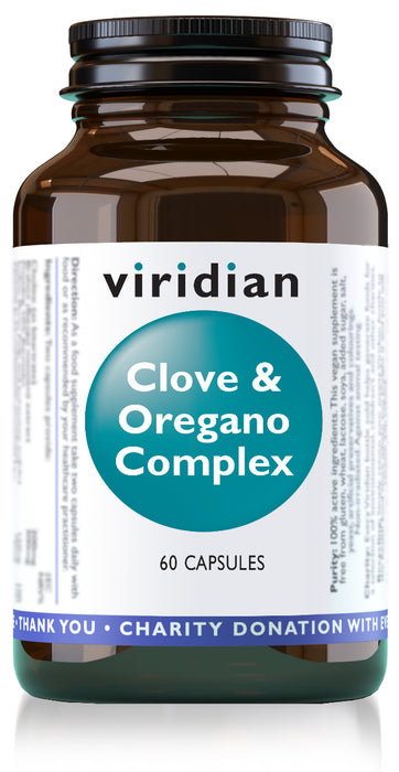 Viridian Clove and Oregano Complex 60 caps