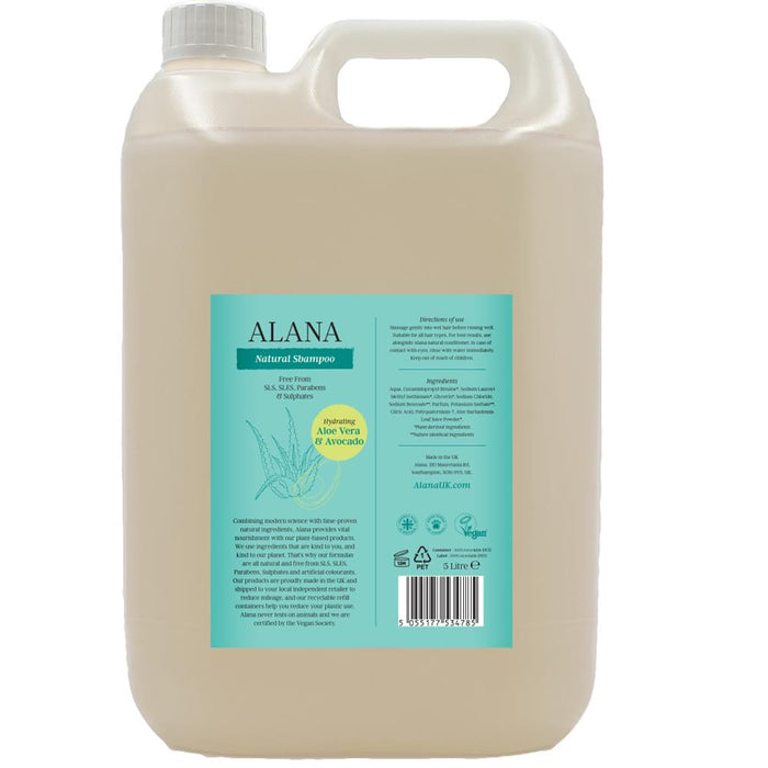 Alana Aloe Vera & Avocado Shampoo 5L