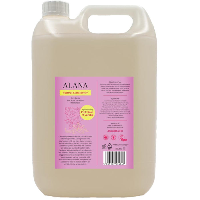 Alana Rose & Vanilla Natural Conditi 5L