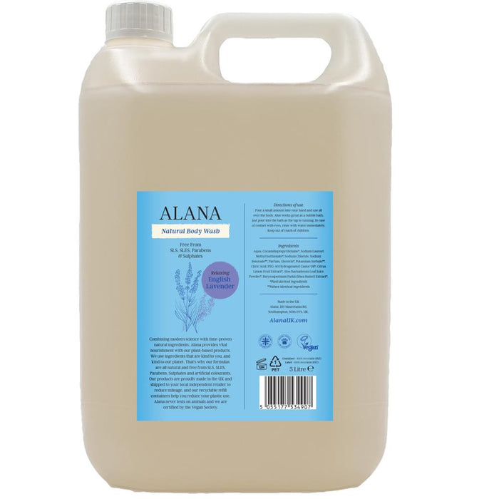 Alana English Lavender Natural Body Wash 5L