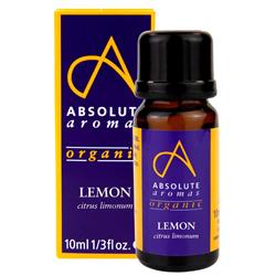 Absolute Aromas Organic Lemon Oil 10ml