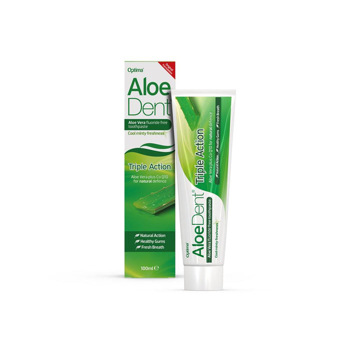 AloeDent Triple Action Aloe Vera Toothpaste Mint flavour 100ml