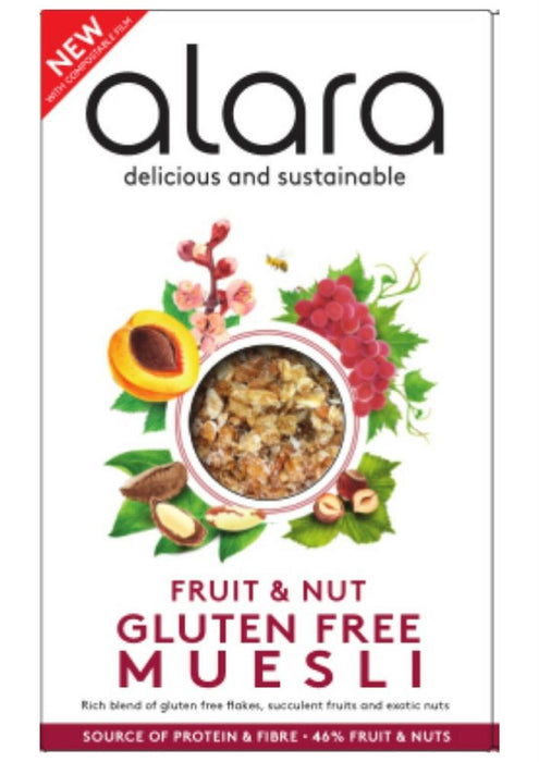 Alara Fruit & Nut Gluten Free Muesli 475g