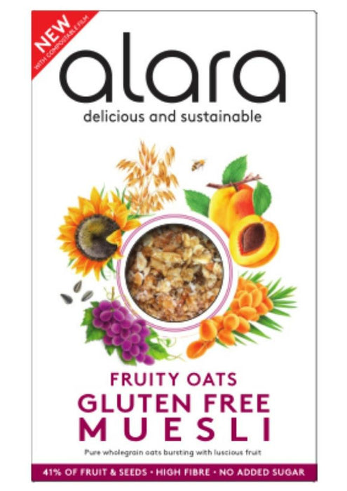 Alara Fruity Oats Muesli GF 500g