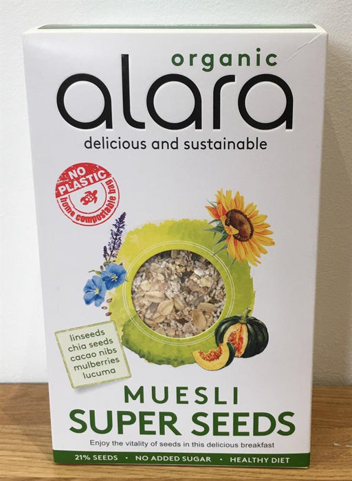 Alara Organic Muesli Super Seeds 500g