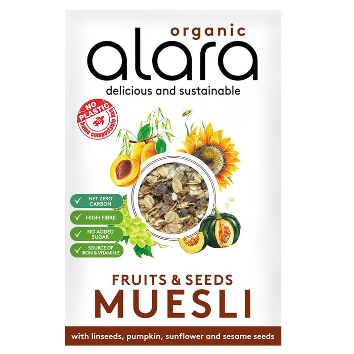Alara Fruits and Seeds Muesli 650g