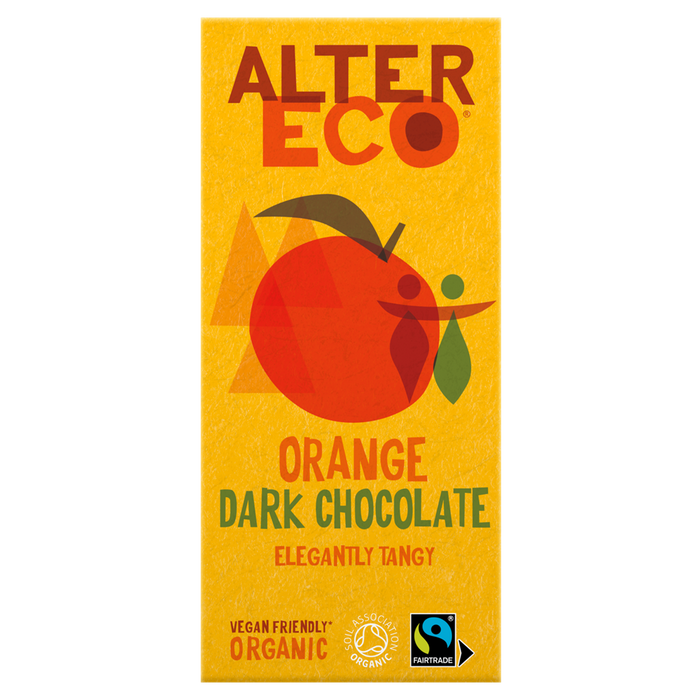 AlterEco Dark Chocolate with Orange 100g