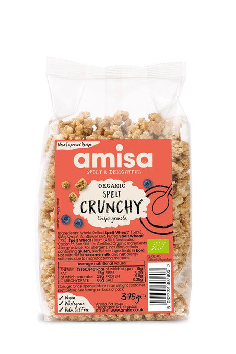 Amisa Organic Spelt Crunchy 375g