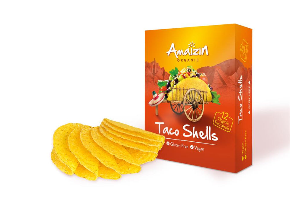 Amaizin Organic Taco Shells 150g